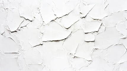 Naklejka premium White cement wall background with an artistic fragment, providing a textured and minimalistic style. This white cement wall background emphasizes the art fragment, perfect for creative projects.
