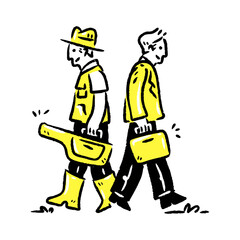 Obraz premium Work life Balance