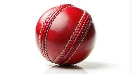 Red Kookaburra Cricket Ball - High Quality Swing & Seam Movement