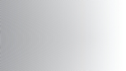 Abstract grey line circle with gradient for backdrop or presentation