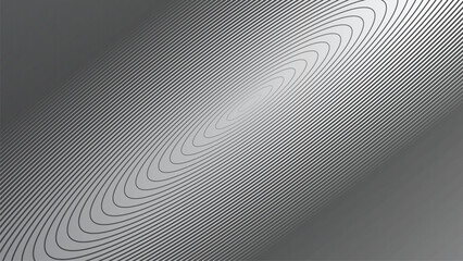 Abstract grey line circle with gradient for backdrop or presentation