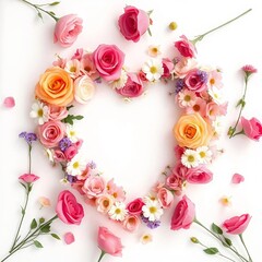 heart of roses