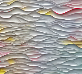 White and multicolored wavy dynamic motion flow graphic. motion light shape curve. banner template cover wavy. texture background, soft transition of colors and tones, new format, neat cracks, 8k qual