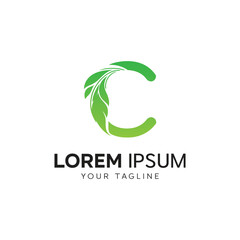 Obraz premium Letter C Logo design template vector illustration