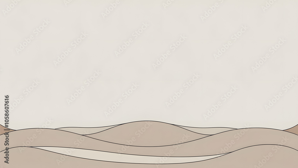 Poster background with lines