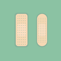 Wound plaster icon vector illustration
