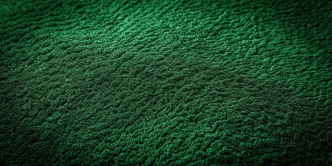 Dark green background with a fleecy texture