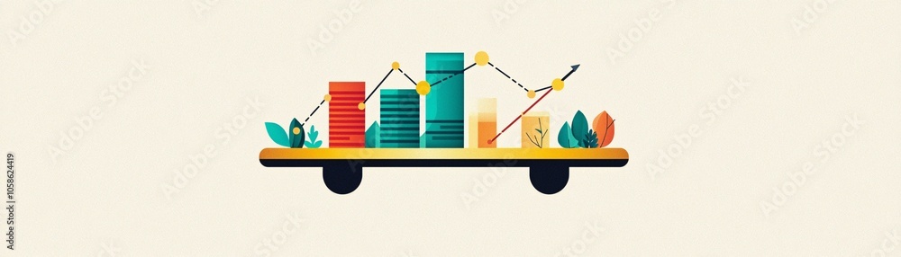 Poster a graph showing the balance between value and price, with visual markers for cost perception. the co