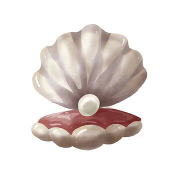 recommend clip art: pearl in shell