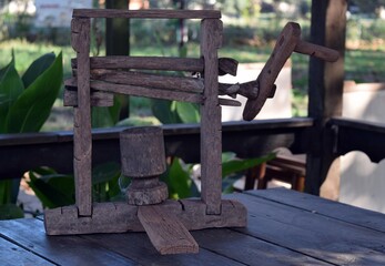 Homemade village Turkish utensil tool