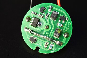 PCB Macro photo