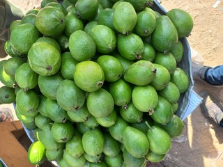 green apples on the market