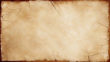 Noisy texture in warm beige tones, tiny cracks, and worn edges for a rustic look. Created with generative AI technology