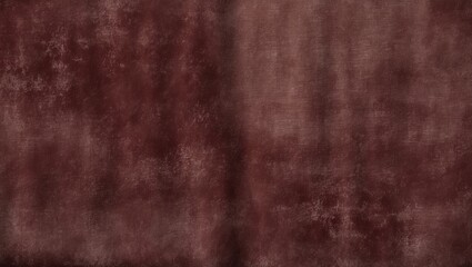 Noisy texture of faded maroon fabric with slight pilling, showing wear and subtle highlights for depth. Created with generative AI technology