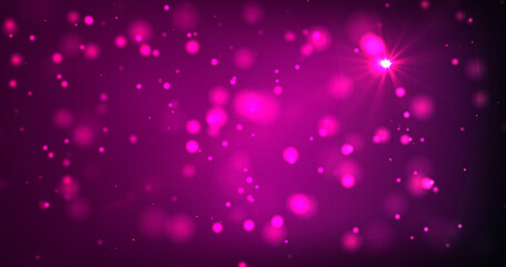 Obraz premium Shiny glittering Christmas new Year, happy Diwali festival season particle background loop. Shiny glowy bokeh backdrop. Shimmering particle bg for new year, Christmas 2025,2026,2027. Award dust fairy.