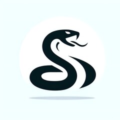 Naklejka premium snake icon