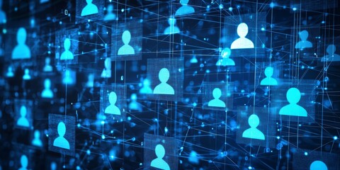 Ai algorithms analyzing workforce data to identify trends and enhance employee retention strategies in an organization