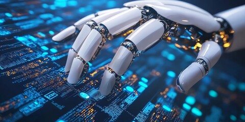 Ai technology analyzing ad performance metrics to optimize spend and targeting in digital marketing campaigns