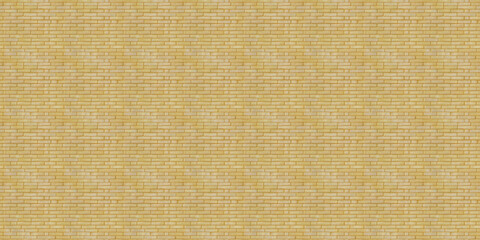 Fototapeta premium Soft Yellow Brick Texture: Pale yellow bricks with smooth texture and warm, cheerful tones, creating a bright and inviting look suitable for playful backgrounds