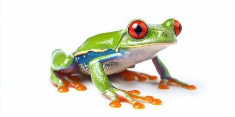 Obraz premium Red-eyed Frog