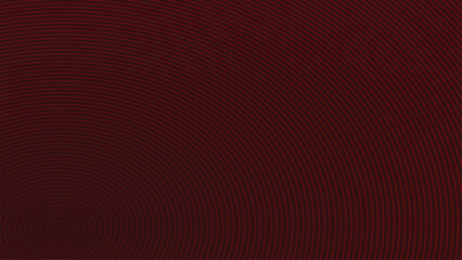 Dark Red line circle abstract background for backdrop or presentation