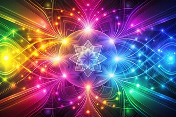 Fototapeta premium a colorful design with the word love on it