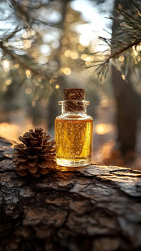 Golden Hour Pine Essential Oil - Photo