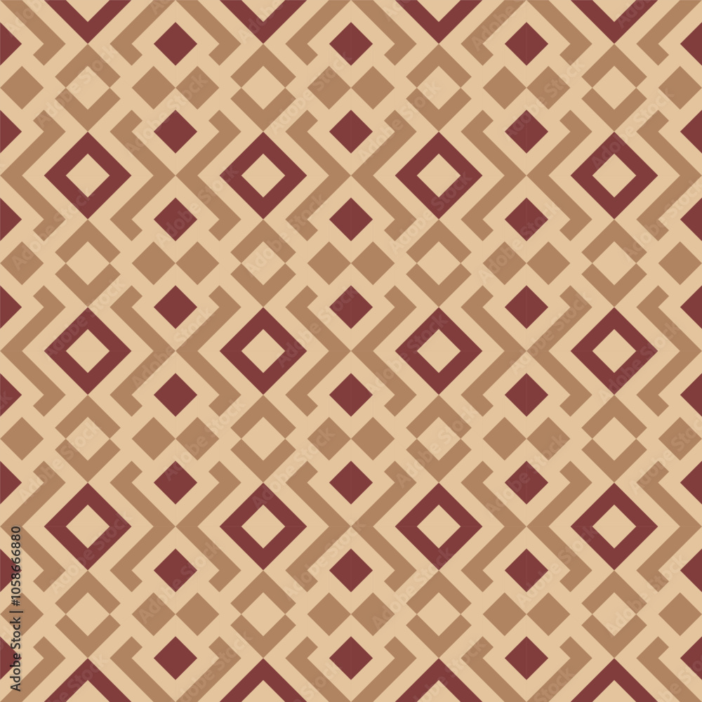 Poster vector geometric ornament in ethnic style. abstract seamless pattern with eps 10.simple modern backg