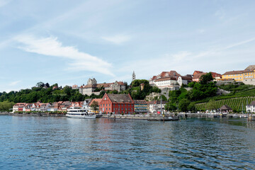 Meersburg in Lake Constance, Germany