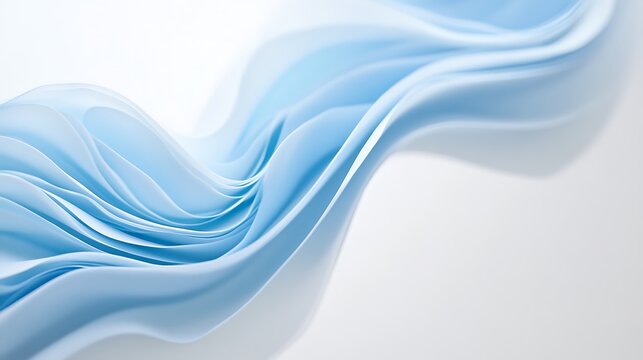 Closeup view of elegant cloth with a dynamic wavelike design, adding a touch of sophistication and artistic flair to any creative project.