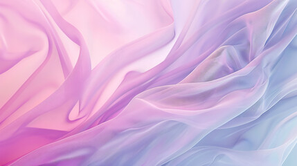 Obraz premium Abstract photo with a pastel purple-pink-blue gradient, featuring smooth lines and a Pantone color background.