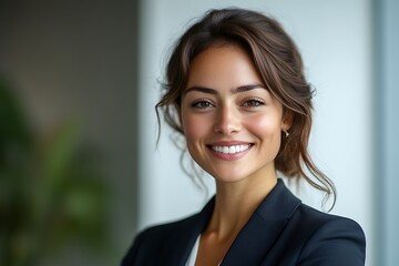 Confident Businesswoman Headshot  Smiling & Ready to Achieve