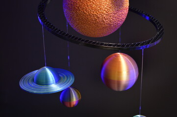 Solar system - kids mobile