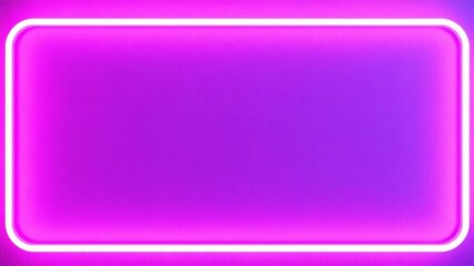 Dark wood wall background with purple neon light, rectangle shape, vertical banner line frame, glowing copy space, copy space, wall, neon light
