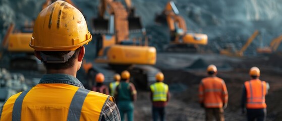 Engineers Planning Logistics for Mining Operations