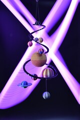 Solar system - kids mobile