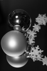 Bright Christmas and New Year Festive Mood Decoration Background