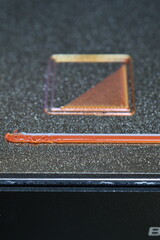 Extruded plastic line 