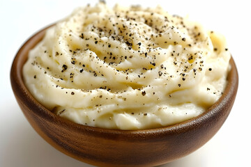 Creamy Mashed Potatoes Photo with Freshly Ground Pepper