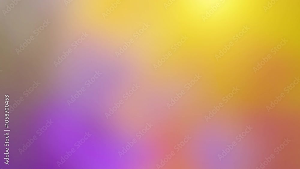 Poster blurred and vibrant abstract background of flowing colors in red, orange, yellow, and purple, creati