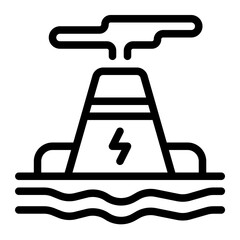 Energy Line Icon