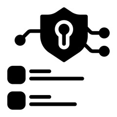 Information Security Solid Icon