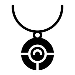 Necklace Solid Icon