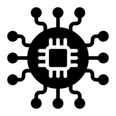 Network Solid Icon