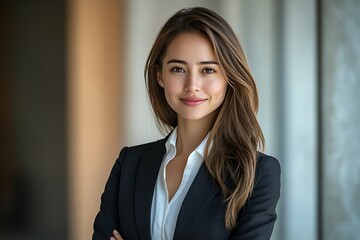 Confident Businesswoman Portrait - Stylish and Motivated