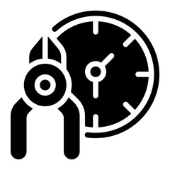 Pliers Solid Icon