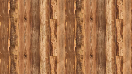 Fototapeta premium A close-up, top-down view of reclaimed wood flooring, filling the entire frame