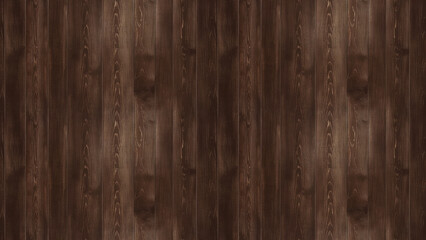 Naklejka premium A close-up, top-down view of dark hardwood flooring, filling the entire frame