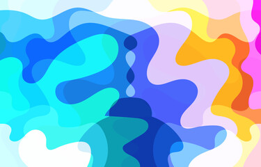 Colorful Abstract background design, vector art