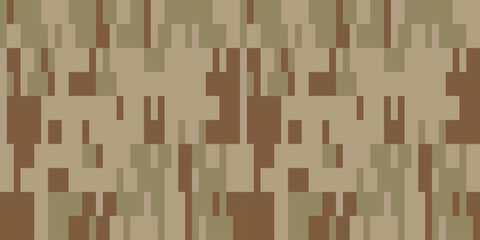 Desert Seamless Camo Graphic Print. Camouflage Seamless Pattern. Military Camouflage Clothing
